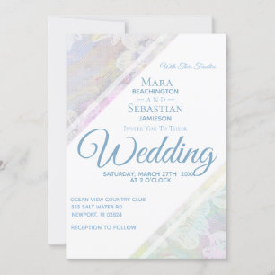 *~* Romantische Hochzeitsszenario Einladung