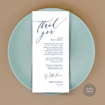 Romantische Hochzeitsumgebung Dankeschön Karte<br><div class="desc">Teilen Sie die Liebe und danken Sie Ihren Gästen, wenn sie sich an ihrem Platz setzen und diese personalisierte charmante Platzkarte lesen. Es ist eine wunderbare Art, Ihre Feier zu starten! Diese Karte ist sicher, den Ton für ein unvergessliches Ereignis Set. Die Dankeschön-Karte bietet ein modernes Design-Thema, das Ihren Feiern...</div>
