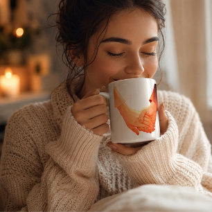 "Romantische Holding Hands Illustration Tasse - Li
