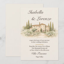 Romantische italienische toskanische Villa Hochzei