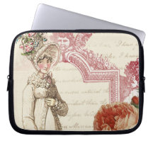 Romantische Jane Austen feminin delikates Rosa