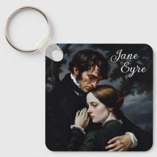 Romantische Jane Eyre und Edward Rochester Schlüsselanhänger