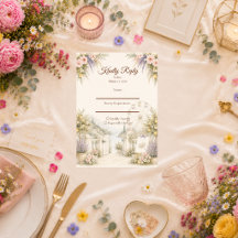 Romantische Küsten-Gartenhochzeit
