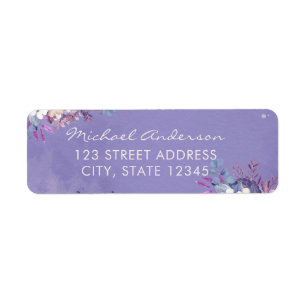 Romantische Lavendel-Hochzeit mit floralen Farben