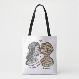 Romantische Liebe Art Women's Bag Stilvolles Gesch