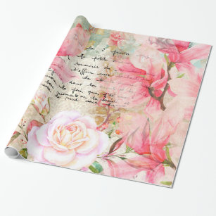 Vintage Tapete Geschenkpapiere Zazzle At