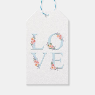 Romantische Liebe der Blüten Geschenkanhänger