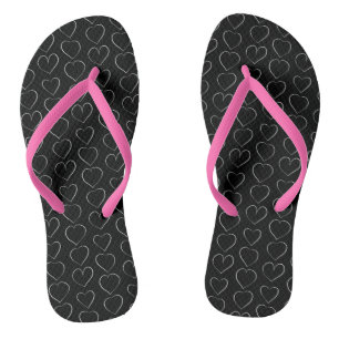 ROMANTISCHE LIEBE HERZ FLIP FLOPS