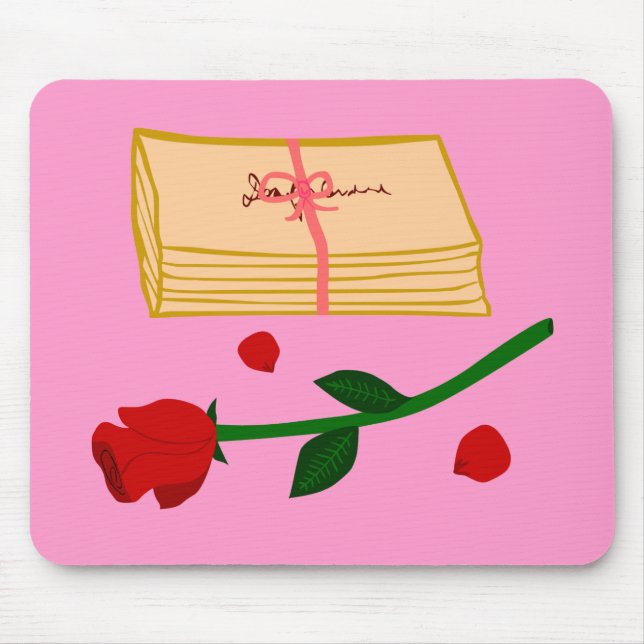 Romantische Lieben Mousepad (Vorne)