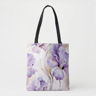Romantische Lila Creme Iris Brautparty