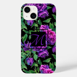 Romantische lila magenta rosa Aquarellbäume Case-Mate iPhone 14 Hülle