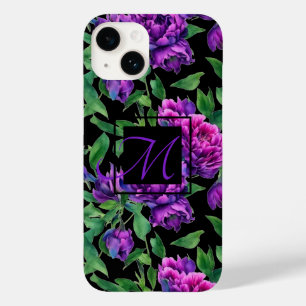 Romantische lila-magenta-rosa Wasserfarben-Pfingst Case-Mate iPhone 14 Hülle