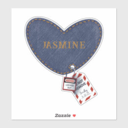 Romantische Lockout Tagout Liebe Herz für Elektrot Aufkleber