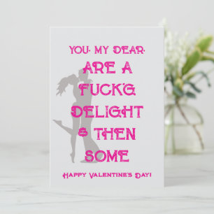 Romantische Minimalistische Valentintagskarte Feiertagskarte