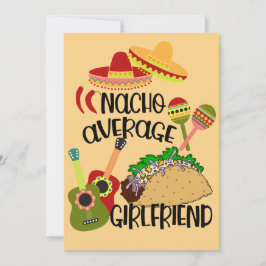 Romantische Nachbildung Deine durchschnittliche Fr Feiertagskarte