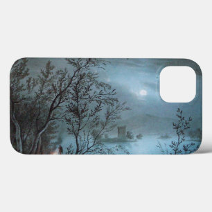 ROMANTISCHE NACHTLANDSCHAFT IN BLAU Case-Mate iPhone HÜLLE