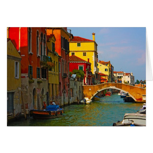 Romantische Orte in Venedig (Vorderseite (Horizontal))