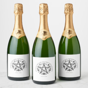 Romantische Pagan Wicca Hochzeit