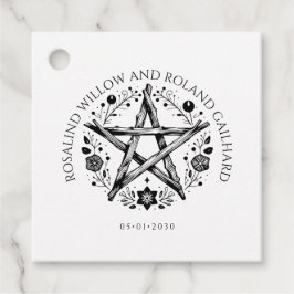 Romantische Pagan Wicca Hochzeit Geschenkanhänger