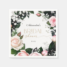 Romantische Pastell-Rose Brautparty