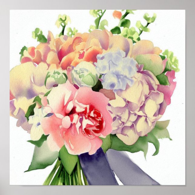 Romantische Pastelle, Attendants Bouquet (A) Poster (Vorne)