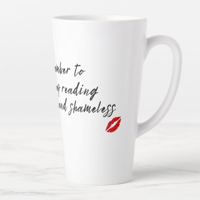 Romantische Reader-Tasse Milchtasse (Rechts)