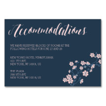 Romantische rosa Blumenkarten für Hochzeiten