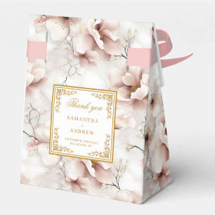 Romantische Rosa-Gastgeschenk Hochzeit Geschenkschachtel