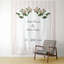 Romantische Rosa Hochzeit