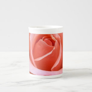 Romantische Rose Botanische Kunst Prozellantasse