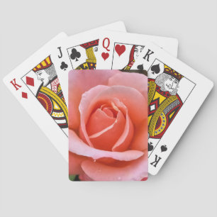 Romantische Rose Botanische Kunst Spielkarten