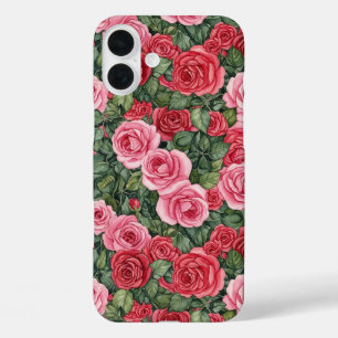 Romantische Rose iPhone 16 Plus Hülle