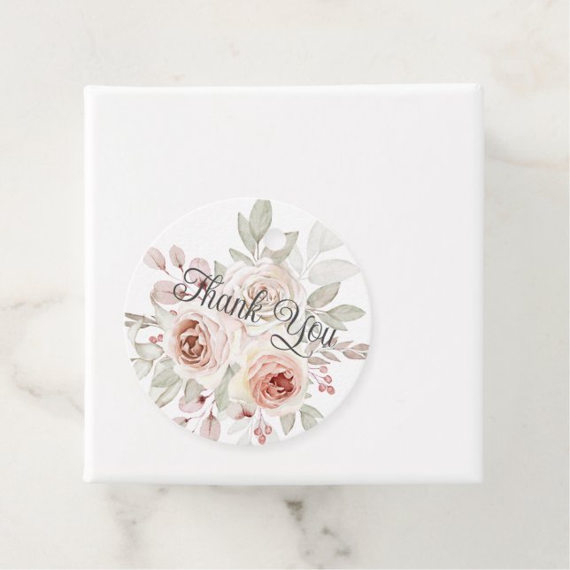 ROMANTISCHE ROSE DANKE GESCHENKANHÄNGER (Beispiel)