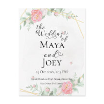 Romantische Rose Geometric Wedding