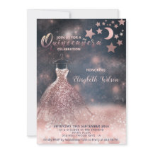 Romantische Rose goldglänzend Kleid himmlisch