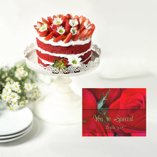 Romantische Rose Ihr seid Special Magnet