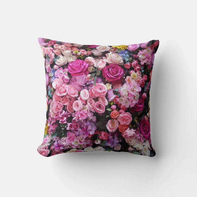 ROMANTISCHE ROSE KISSEN (Vorderseite)
