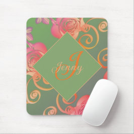 Romantische Rose Mousepad