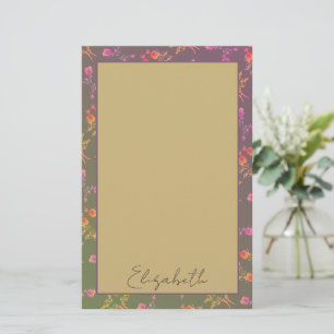 Romantische Rose Personal Stationery Briefpapier