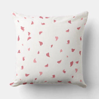Romantische Rose Petal Throw Kissen