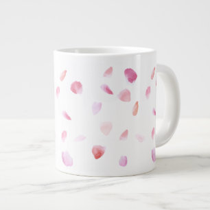 Romantische Rose Petals Jumbo-Tasse