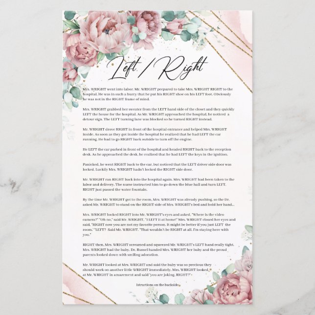 Romantische Rose Salbeigold Links (Vorderseite)