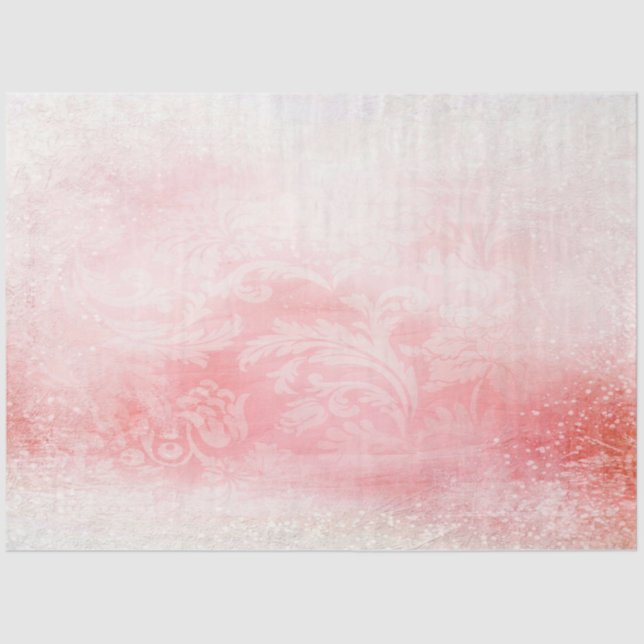 Romantische Rose Serie Design 16 Seidenpapier (Vorderseite)