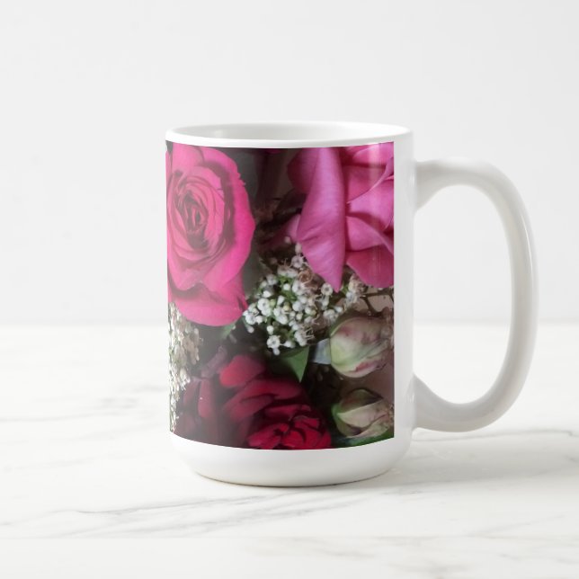 Romantische Rose Tasse (Rechts)