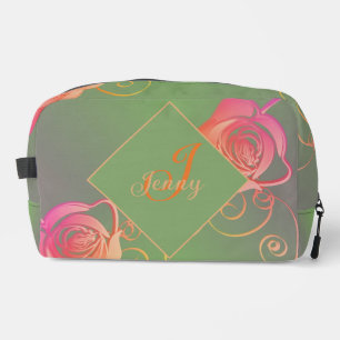 Romantische Rose   Waschbeutel