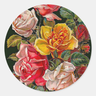 Romantische Rosen Aufkleber