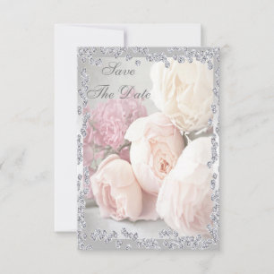 Romantische Rosen & Diamanten 21. Save The Date