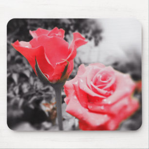 Romantische Rosen Mousepad