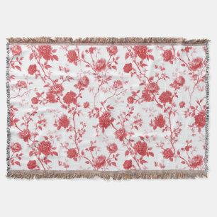 Romantische rote Rosen Blumen Decke