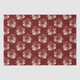 Romantische Rote Rosen Seidenpapier